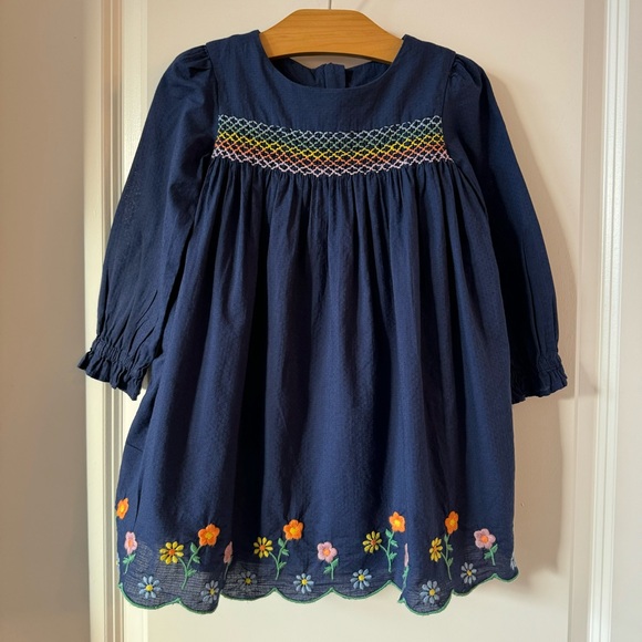 Little Girl Mini Boden Flowers Rainbow Smocked Dress is available for  purchase on au PAY Market - Imported Goods Online Store Co.Ltd. | au PAY  Market - Online Shopping Site